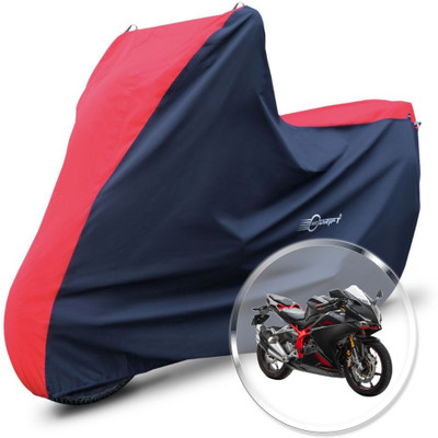 Neodrift Two Wheeler Cover for Honda(CBR 250R, Red, Black)