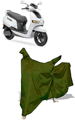 Amexride Two Wheeler Cover for TVS(iQube, Maroon)