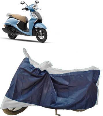 AutoFave Two Wheeler Cover for Yamaha(Fascino 125 FI, Multicolor)