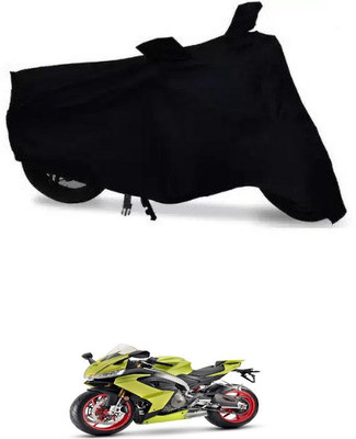 APNEK Waterproof Two Wheeler Cover for Aprilia(RS 660 BS6, Black)