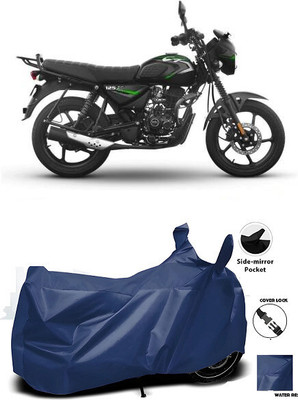 SK AUTO Waterproof Two Wheeler Cover for Bajaj(CT 125X, Blue)