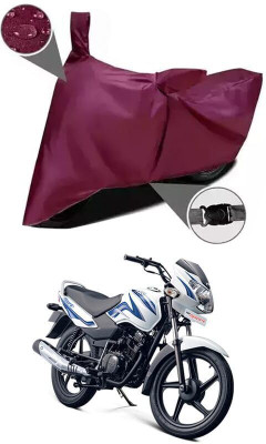 DeepShakshi AUTOMOTIVE Two Wheeler Cover for TVS(Sport ES, Maroon)