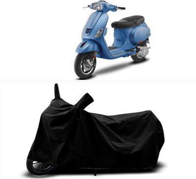 RABABLI Waterproof Two Wheeler Cover for Vespa(Vespa SXL, Black)