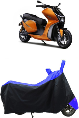 Coxtor Waterproof Two Wheeler Cover for Everve Motors(EF1, Blue)