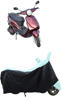 Coxtor Waterproof Two Wheeler Cover for Avon(E Star BS6, White)