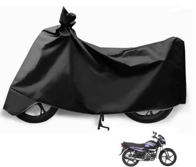 Tritika Waterproof Two Wheeler Cover for Hero(Super Splendor, Black)