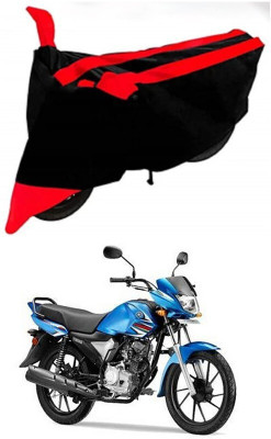 DeepShakshi AUTOMOTIVE Two Wheeler Cover for Yamaha(Saluto RX, Red, Black)