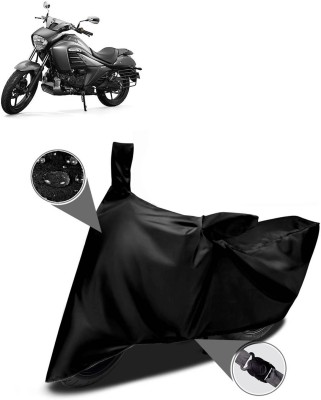 DeepShakshi AUTOMOTIVE Two Wheeler Cover for Suzuki(intruder 150, Black)