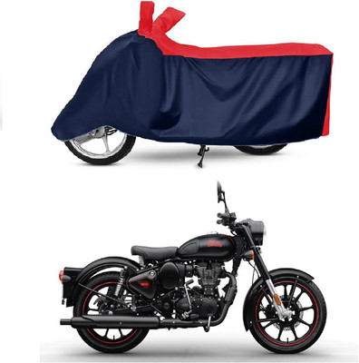 NIRUJI TRADERS Waterproof Two Wheeler Cover for Royal Enfield(Classic 350, Multicolor)
