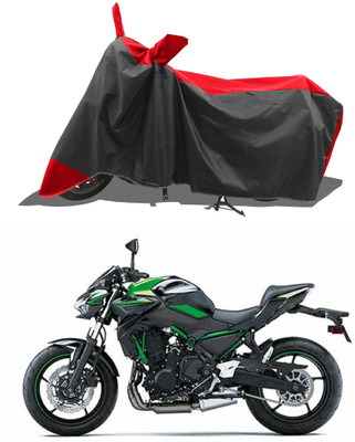 Romeiz Two Wheeler Cover for Kawasaki(Z650 BS6, Red)