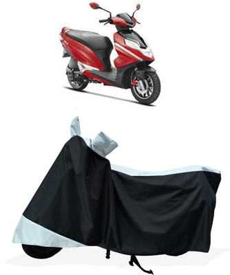 Tricway Two Wheeler Cover for Hero(Dare BS6, White)