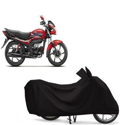 EGAL Two Wheeler Cover for Hero(Passion Pro i3S, Black)