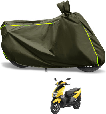 Euro Care Waterproof Two Wheeler Cover for TVS(Ntorq 125, Green)