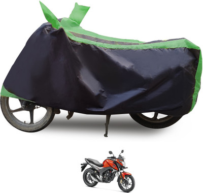 Euro Care Waterproof Two Wheeler Cover for Honda(CB Hornet 160, Green)