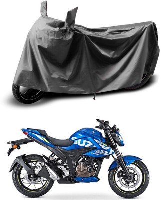 Gali Bazar Waterproof Two Wheeler Cover for Suzuki(Grey)