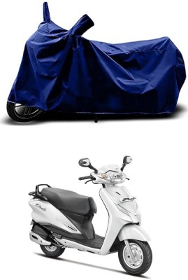 VESMEI Two Wheeler Cover for Hero(Duet LX 110CC, Blue)