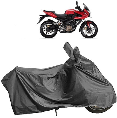 DIGGU Two Wheeler Cover for Bajaj(Pulsar AS 150, Grey)