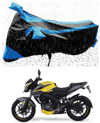 THE REAL ARV Two Wheeler Cover for Bajaj(Pulsar NS200, Blue, Black)