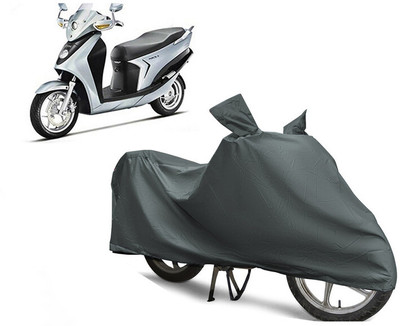 EGAL Waterproof Two Wheeler Cover for Hero(Leap Hybrid SES, Grey)