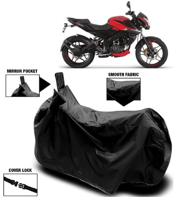 MMSSTAR Waterproof Two Wheeler Cover for Bajaj(Pulsar NS 160, Black)