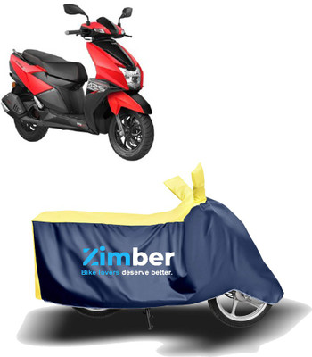 THE REAL ARV Two Wheeler Cover for TVS(NTORQ, Yellow, Blue)
