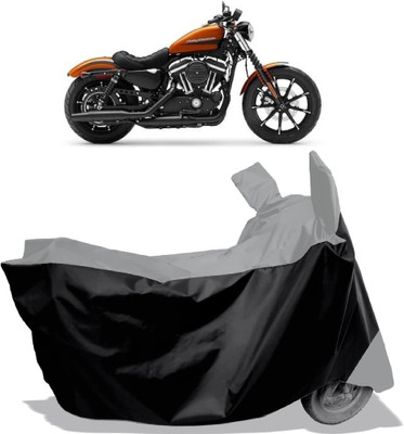 Amexride Two Wheeler Cover for Harley Davidson(Iron 883, Multicolor)