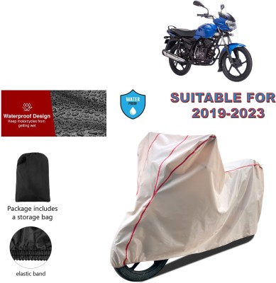 PAGORA Waterproof Two Wheeler Cover for Bajaj(Discover 100 DTS-i, Pink)