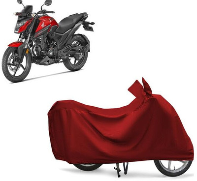 KEDIT Two Wheeler Cover for Honda(X-Blade, Maroon)