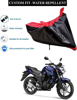 CODOKI Waterproof Two Wheeler Cover for Yamaha(FZ-FI BS6, Red)