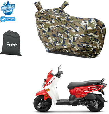CODOKI Waterproof Two Wheeler Cover for Honda(Cliq, Yellow)