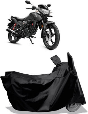 Amexride Two Wheeler Cover for Honda(SP 125, Black)