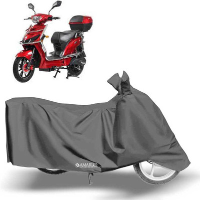AutoGalaxy Two Wheeler Cover for Avon(E Lite, Grey)