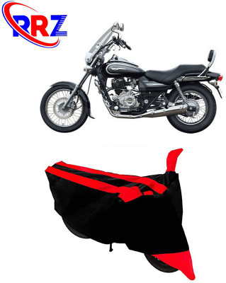 RRZ Waterproof Two Wheeler Cover for Bajaj(Avenger 220 DTS-i, Black, Red)