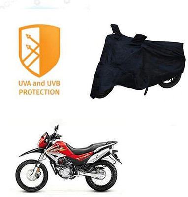 DeepShakshi AUTOMOTIVE Waterproof Two Wheeler Cover for Hero(Impulse, Black)