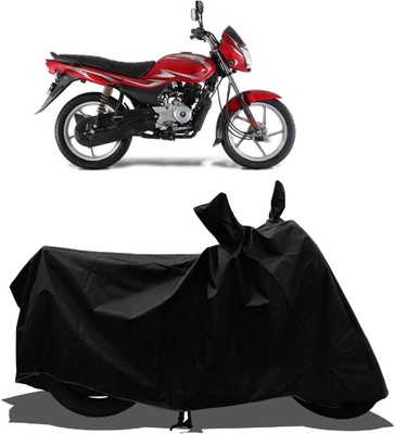 Tricway Waterproof Two Wheeler Cover for Bajaj(Platina 100 BS6, Black)