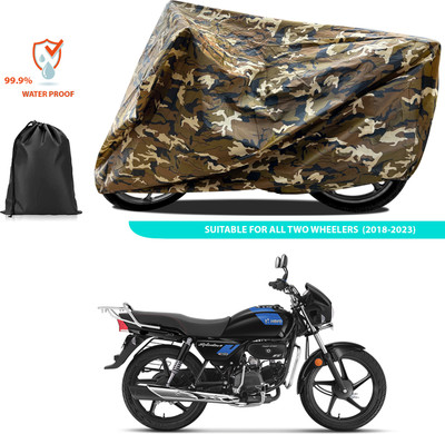 GOSHIV-car and bike accessories Waterproof Two Wheeler Cover for Hero(Yellow)