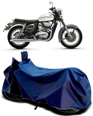 AASHTIK MART Two Wheeler Cover for JAWA(Standardv BS6, Blue)