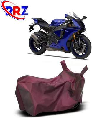 RRZ Waterproof Two Wheeler Cover for Yamaha(YZF R1, Maroon)