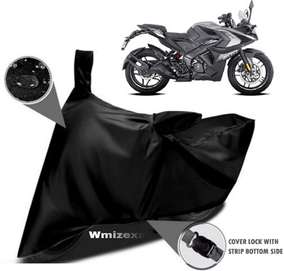APNEK Waterproof Two Wheeler Cover for Bajaj(Pulsar RS 200, Black)