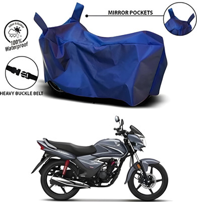 SK AUTO Waterproof Two Wheeler Cover for Honda(SP125, Blue)