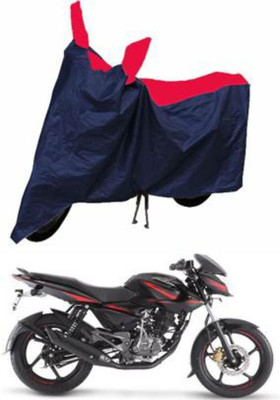 HMS Two Wheeler Cover for Bajaj(Pulsar 135 LS DTS-i, Red, Blue)