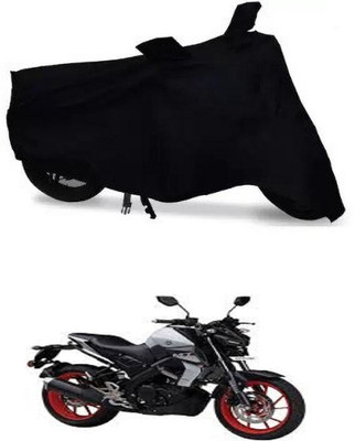 DeepShakshi AUTOMOTIVE Waterproof Two Wheeler Cover for Yamaha(MT 15, Black)