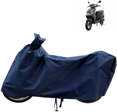 Horseyaart Waterproof Two Wheeler Cover for Hero(Motocorp Electric Atria, Blue)