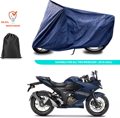 CODOKI Waterproof Two Wheeler Cover for Suzuki(Gixxer SF, Blue)