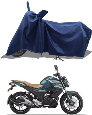 KEDIT Two Wheeler Cover for Yamaha(FZ S V3, Blue)