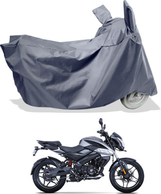 Amexride Two Wheeler Cover for Bajaj(Pulsar NS-160, Grey)