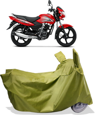 Amexride Two Wheeler Cover for TVS(Sport BS6, Maroon)