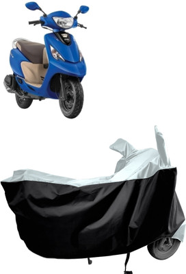 Amexride Two Wheeler Cover for TVS(Scooty Zest 110 BS6, Multicolor)