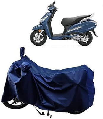Tritika Waterproof Two Wheeler Cover for Honda(Activa 125, Blue)