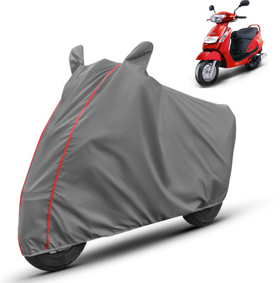 AUTOMOZEXO Waterproof Two Wheeler Cover for Mahindra(Duro, Grey)